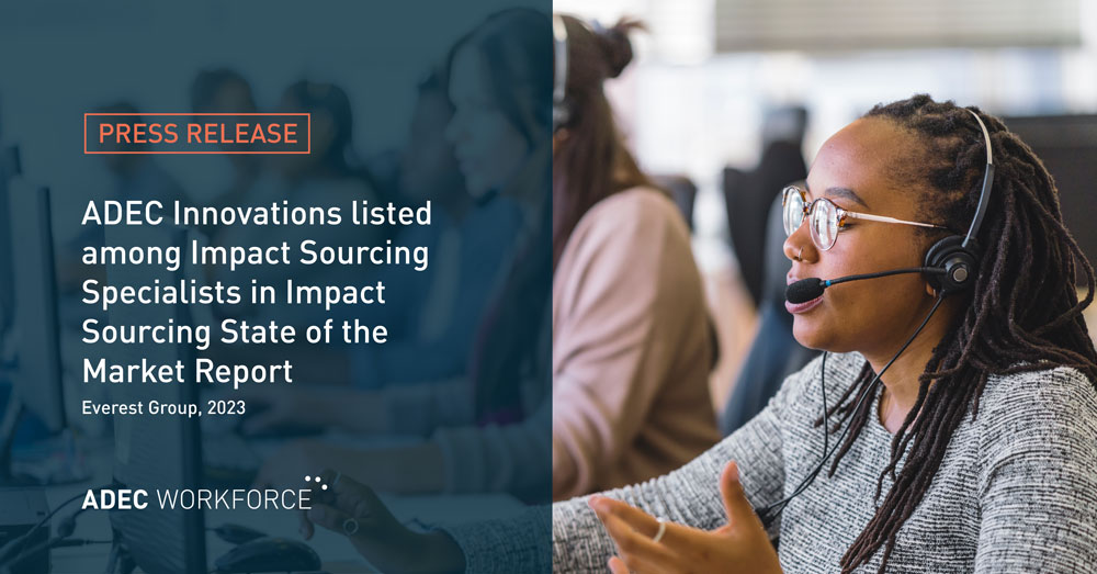 ADEC Innovations Features in Impact Sourcing Report thumbnail